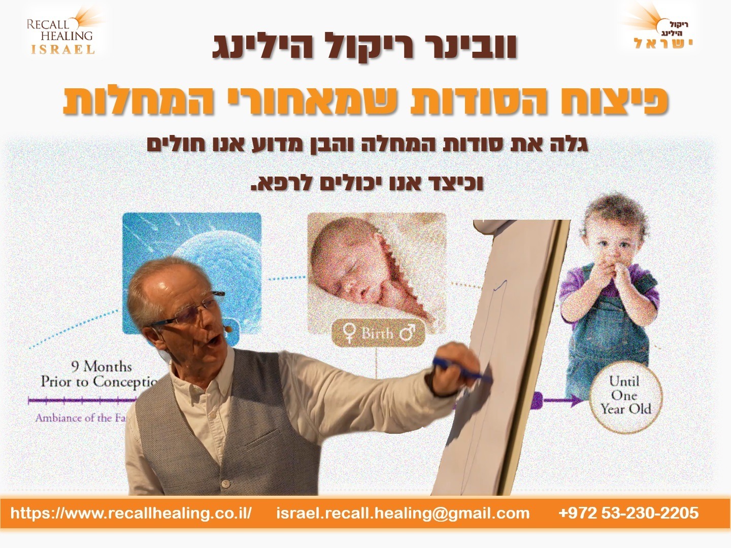 קורס ריקול 1 - 4 תשלומים
